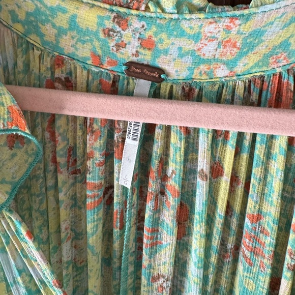 Free People Feeling Groovy Midi Dress size Large - Picture 7 of 10
